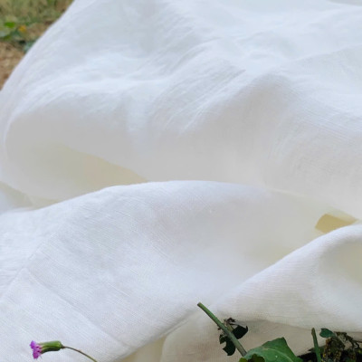 Sơ mi nam ngắn tay trơn cổ bẻ khóa cúc thanh lịch vải sợi tự nhiên Linen mềm mát