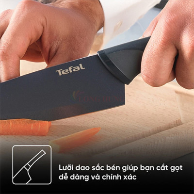 Dao làm bếp Titanium Tefal Fresh Kitchen (15cm/20cm) - Hàng chính hãng