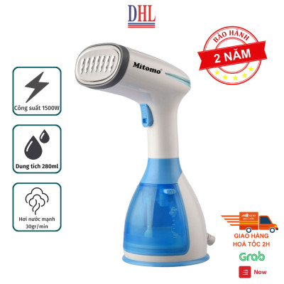 Bàn là hơi nước cầm tay Mitomo MW - 801 tích hợp 3 chế độ là hàng cao cấp công suất 1500W - bảo hành 2 năm hàng chính hãng