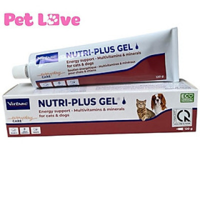 Nutri plus Gel - dinh dưỡng cao cấp cho chó mèo yếu và còi cọc 