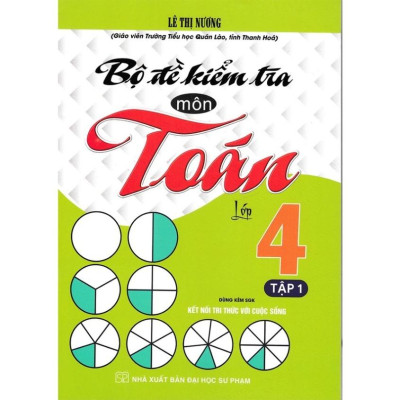 Sách - Combo 4 cuốn: Bộ Đề Kiểm Tra Môn Toán 4 (Tập 1+2)+Bộ Đề Kiểm Tra Tiếng Việt Lớp 4 (Tập 1+2) (Dùng Kèm SGK KNTT)HA