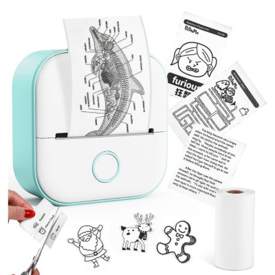 Nhãn Dán Trắng KT_RM10, Độ Bền 10 Năm, 53mm X 6.5m, Dùng cho máy T02 Aimo - Hàng chính hãng