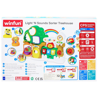 Đồ Chơi Ngôi Nhà Trên Cây Có Nhạc Và Đèn Cho Bé - Winfun 000786