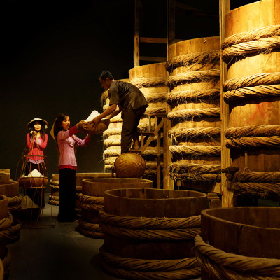 Đặc Sản Phan Thiết - [Cá Vàng - 60N - 500Ml] Nước Mắm Tĩn Cá Cơm Ruột Đỏ Độ Đạm 60N Chai Thuỷ Tinh 500Ml Nước Mắm Truyền Thống Sạch