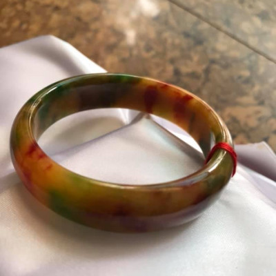 VÒNG BẢN HẸ ĐÁ MÃ NÃO TỨ QUÝ 56 ĐỦ MÀU NỮ 55KG ĐẾN 67KG ĐEO SIZE VÒNG ĐEO VỪA TAY 56 VÒNG NGOÀI 71MM4 ĐỘ DẦY 7MM4 CAO 14MM9