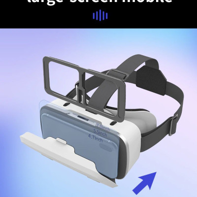 Kính Thực Tế Ảo VR Box Chính Hãng VR Shinecon SC-G15 Xem Film 3D Siêu Nhẹ Dùng Cho Điện Thoại Từ 4.7 - 7 Inches - Hàng Chính Hãng