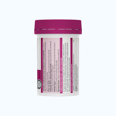 Viên uống Swisse Ultiboost High Strength Cranberry hỗ trợ tiết niệu (Hộp 30 viên)