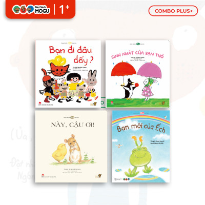 Truyện Ehon bé 1-2-3 tuổi - Bộ 5 cuốn Những người bạn quanh ta 