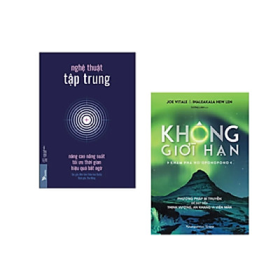 Combo sách Tư Duy Kĩ Năng Sống: Không Giới Hạn - Khám Phá HO