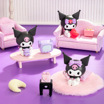 Đồ Chơi Mô Hình Hộp Mù Kuromi - Happy Holiday - Moetch MX04 (Sản Phẩm Bên Trong Là Ngẫu Nhiên)