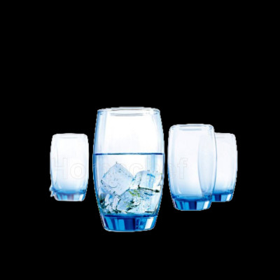 Bộ cốc uống nước thủy tinh 6 chi tiết Luminarc 350ml - J1585, an toàn, chống xước, chống bám màu