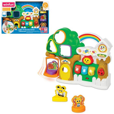 Đồ Chơi Ngôi Nhà Trên Cây Có Nhạc Và Đèn Cho Bé - Winfun 000786