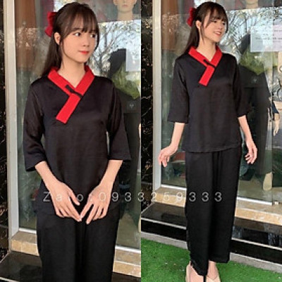 Đồ Lam Đi Chùa # Tim Bầu Lụa