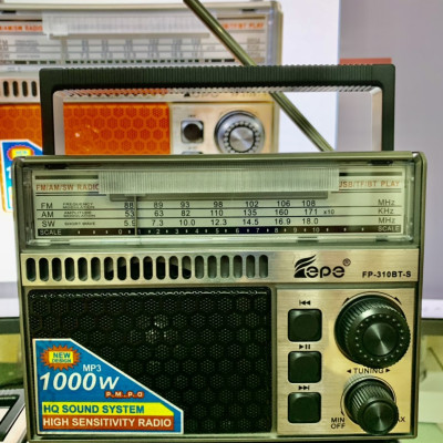 ĐÀI RADIO Pepe-310BTS Nhật bản - ĐÀI Năng Lượng Mặt Trời -Hàng Chính Hãng