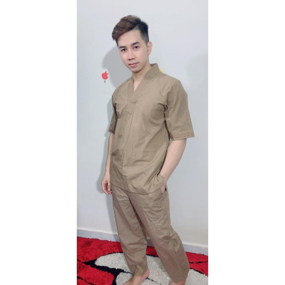 Đồ Lam Đi Chùa Nam Chữ Vạn Cao Cấp