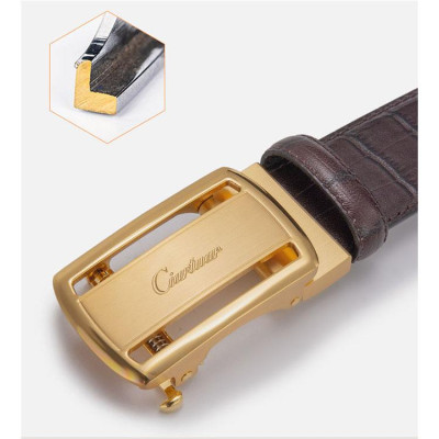 Ciartuar Dây Thắt Lưng Tự Động Cao Cấp BH158 - Da Bò Sang Trọng & Khóa Hợp Kim Bền Bỉ