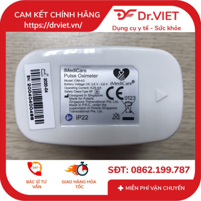 Máy đo nồng độ oxi bão hòa trong máu IMEDICARE iOM-A3 Chính hãng – Máy đo nồng độ oxi, oxi trong máu