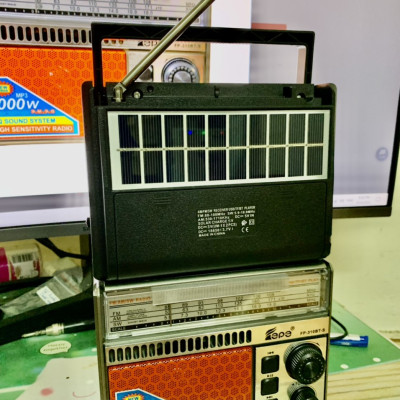 ĐÀI RADIO Pepe-310BTS Nhật bản - ĐÀI Năng Lượng Mặt Trời -Hàng Chính Hãng