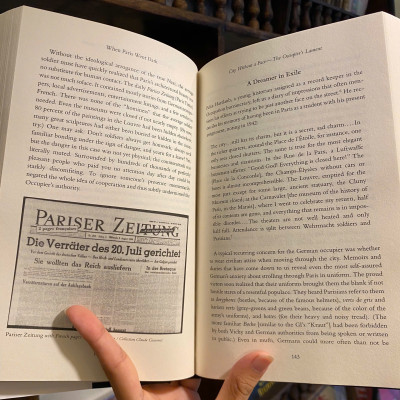 Sách - When Paris Went Dark by Ronald C. Rosbottom | European History - English Nonfiction Book