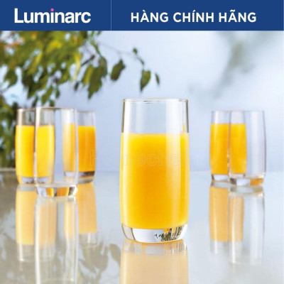 Bộ 6 cốc (ly) thủy tinh cao Luminarc Vigne 29cl G2571 | Hàng chính hãng
