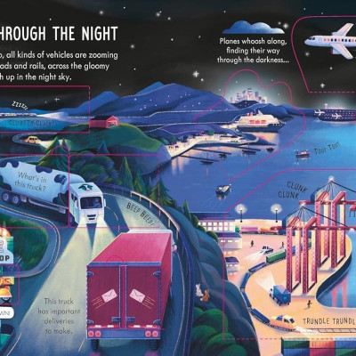 Sách ngoại văn: Look Inside Night Time