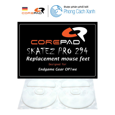 Feet chuột PTFE Corepad Skatez PRO Endgame Gear OP1 / OP1 8K / OP1 RGB / OP1we (2 bộ) - Hàng Chính Hãng