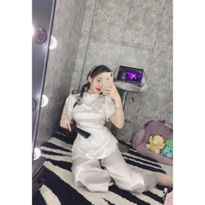 Đồ Lam Đi Chùa # Tay Phòng 3 Nút