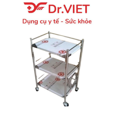 Xe đẩy DCG-30 và DCG-31-3 tầng - 1 vòng/2 vòng - 35*50 (Không Hộc)