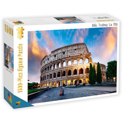 Bộ Tranh Ghép Hình Minh Châu - 60 x 80 cm (1500 Mảnh Ghép) - Đấu Trường La Mã