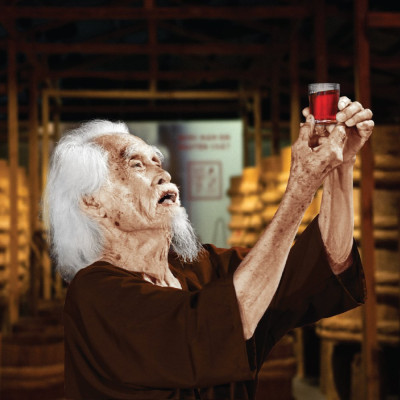 Đặc Sản Phan Thiết - [Cá Vàng - 60N - 500Ml] Nước Mắm Tĩn Cá Cơm Ruột Đỏ Độ Đạm 60N Chai Thuỷ Tinh 500Ml Nước Mắm Truyền Thống Sạch