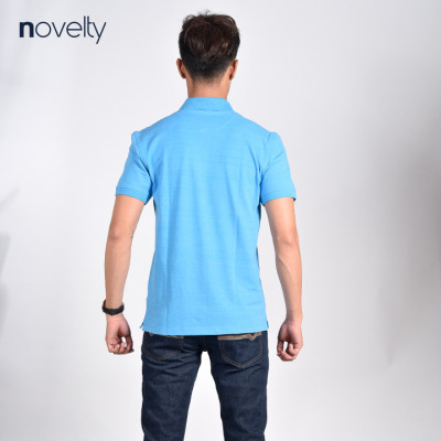 Áo thun Polo màu xanh yamaha có túi NOVELTY 181141N