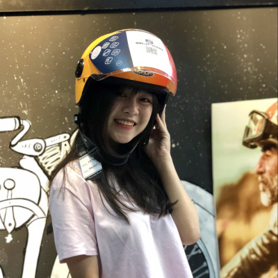 Mũ bảo hiểm 3/4 1 kính SUNDA 228