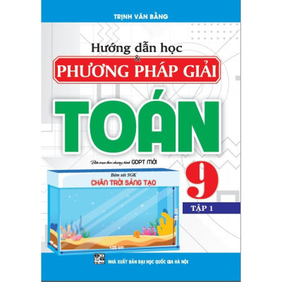 SÁCH - combo hướng dẫn học và phương pháp giải toán lớp 9 (bám sát sách giáo khoa chân trời sáng tạo bộ 2 cuốn) HA2