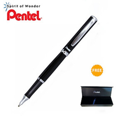 Bút ký cao cấp Pentel K611 ngòi 0.7mm mực xanh thiết kế sang trọng bền đẹp