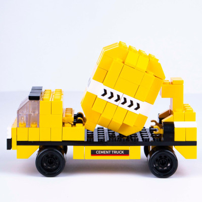Đồ Chơi Lắp Ráp Xe Công Trình 6 Trong 1 - Construction Vehicle - Toys&Joys 8832-2 (1000 Mảnh Ghép)