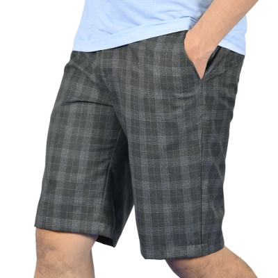 Quần tây short nam 0 ply caro lớn Regular fit NQSMCLMTRR2201200