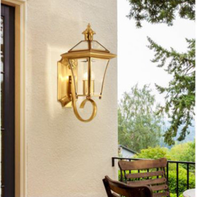 Đèn tường đồng kính trang trí SERINA cao cấp