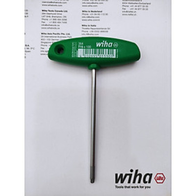 Tay vặn đầu sao chữ T Wiha 01330 (T15 x 100 x 126)