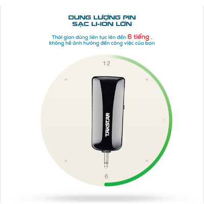 Micro không dây, mic không dây, micro cài đầu không dây TAKSTAR HM-200W công nghệ UHF - AVSTAR - hàng chính hãng