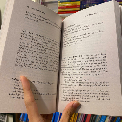 Sách - Less Than Zero by Bret Easton Ellis |  Contemporary Novels / Fiction / Ngoại văn Nhập khẩu