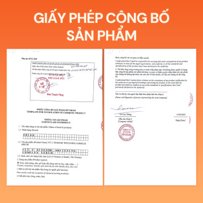 Serum Vitamin C 3% Niosome Oribe Dưỡng Trắng Cho Da Nám Xỉn Màu