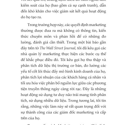 Sách - Marketing Metrics - Chỉ Số Đo Lường Trong Marketing