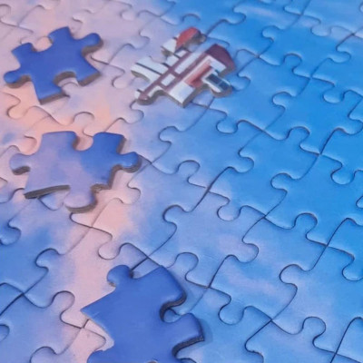 Bộ Tranh Ghép Hình Minh Châu - 60 x 80 cm (1500 Mảnh Ghép) - Ruộng Bậc Thang