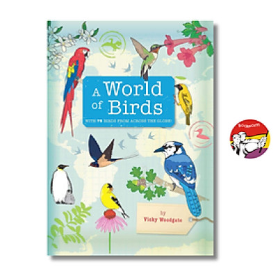 Sách - A World of Birds by Vicky Woodgate | Children