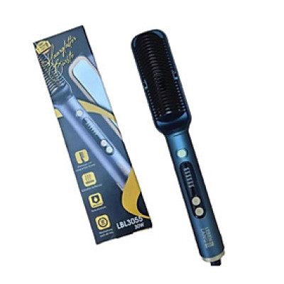 Lược điện chải tóc Lê Bên Làng LBL3055 inon âm chống xơ rối, kèm gương - Hàng chính hãng