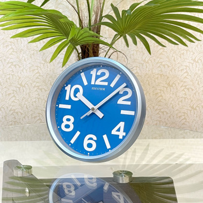 Đồng hồ Rhythm CMG890GR04- Kt 18.0 x 4.4cm, 240g. Vỏ nhựa. Dùng Pin.