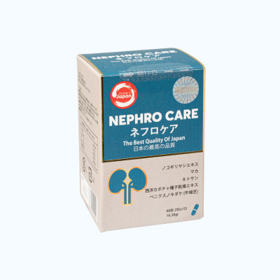 Thực phẩm bảo vệ sức khỏe Nephro Care (Hộp 60 viên)