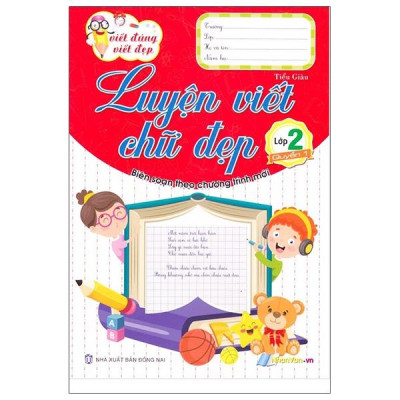 Sách - Viết Đúng Viết Đẹp - Luyện Viết Chữ Đẹp - Lớp 2 - Quyển 1 (Tái Bản 2025)