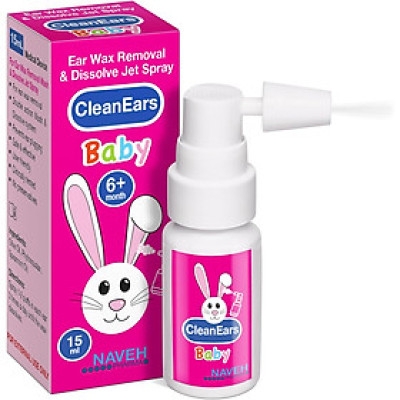 Dung dịch vệ sinh tan ráy tai cho bé CleanEars Baby 15ml