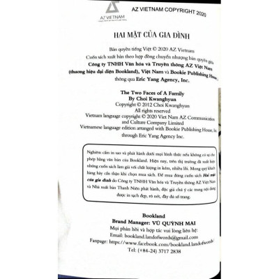 Sách - Hai mặt của gia đình